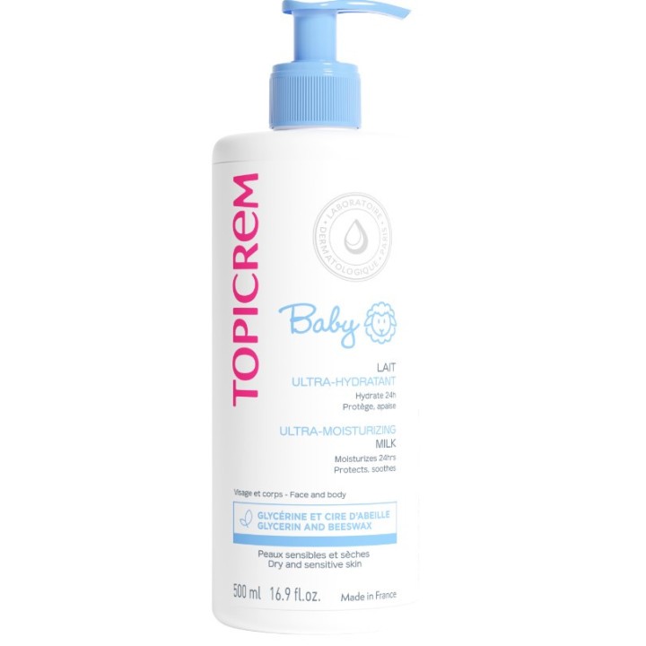 Baby Lait Ultra-Hydratant 500ml - Topicrem - IllicoPharma