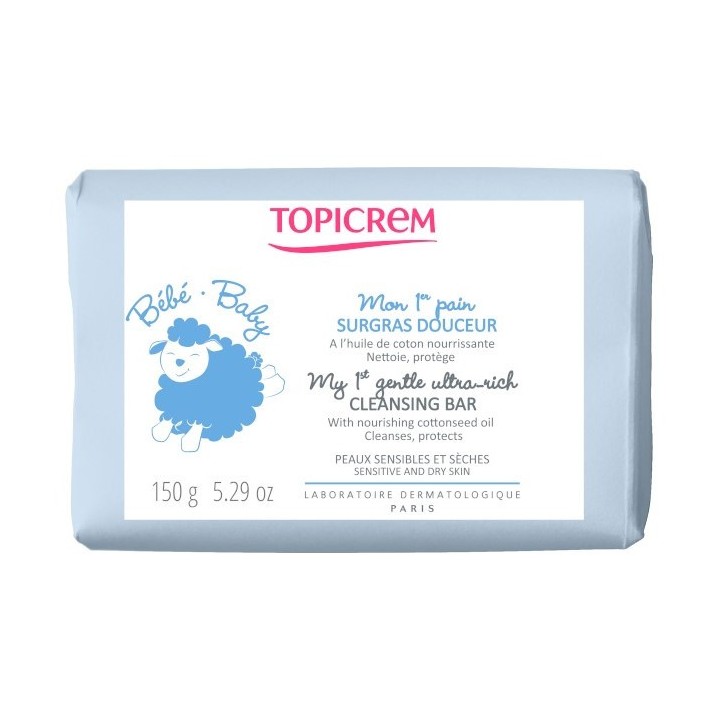 Baby Mon 1er Pain Surgras Douceur 150g - Topicrem - IllicoPharma