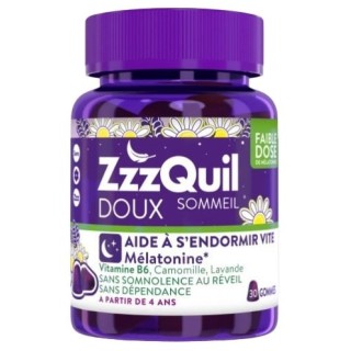 ZzzQuil Doux Sommeil Fruits des bois x30 gommes - IllicoPharma