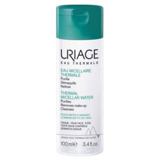 Eau micellaire Thermale Peaux mixtes à grasses 100ml Uriage - IllicoPharma