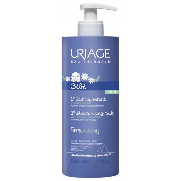 1er Lait Hydratant 500ml Uriage Bébé - IllicoPharma