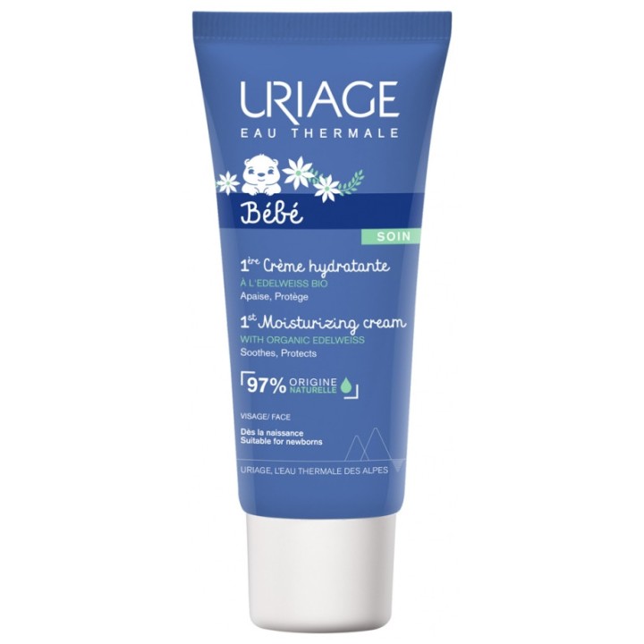 1ère Crème Hydratante 40ml Uriage Bébé - IllicoPharma