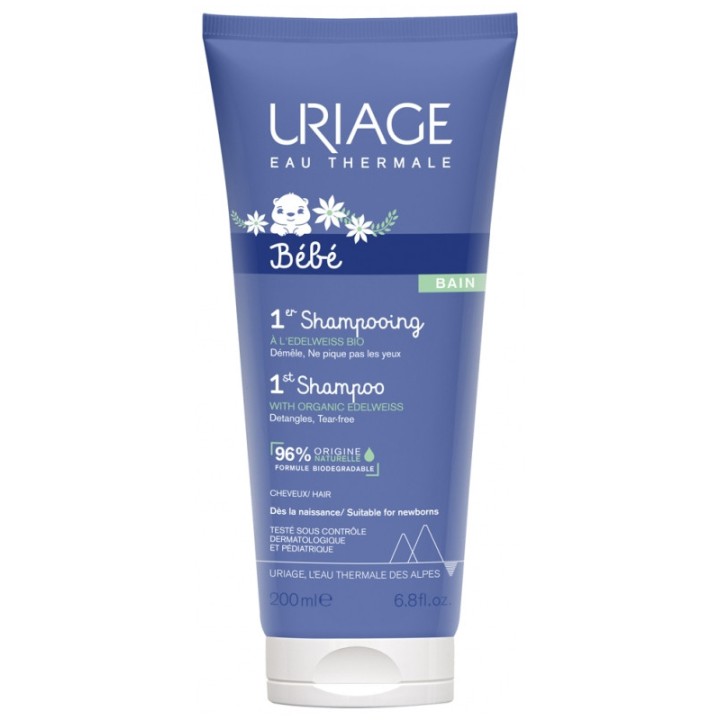 1er Shampooing 200ml Uriage Bébé - IllicoPharma