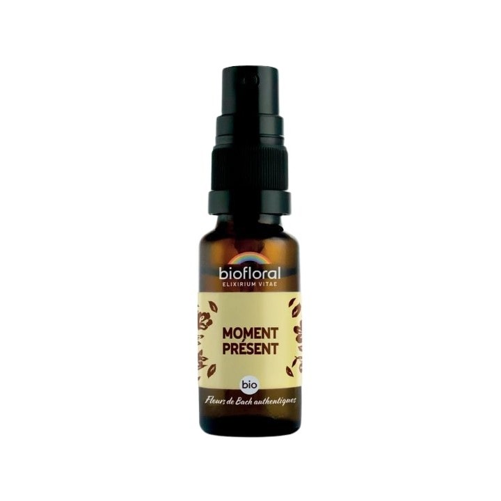 Spray Moment Présent Bio 20ml – Biofloral – IllicoPharma