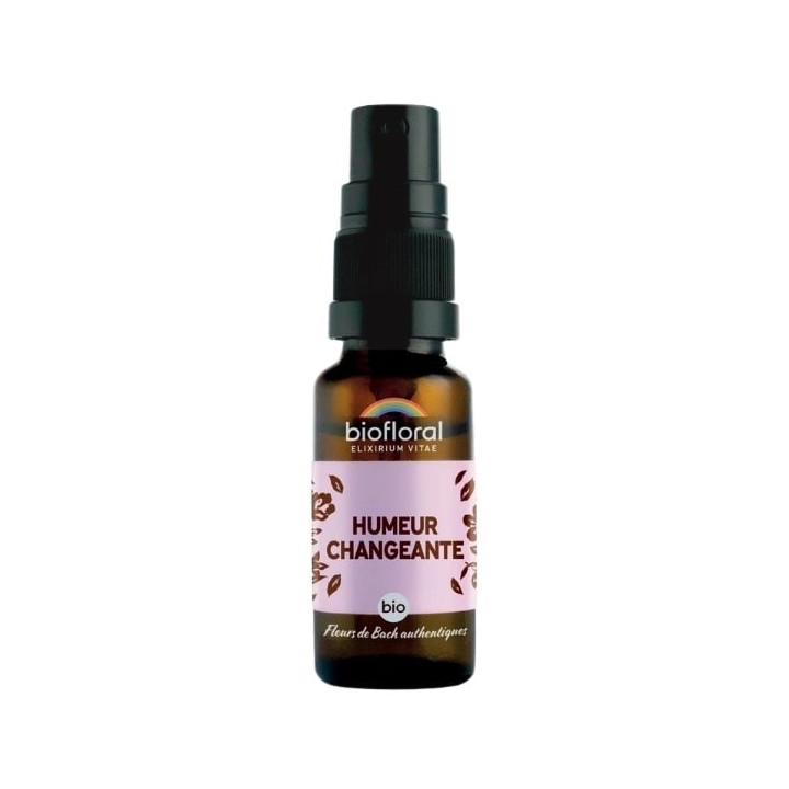 Spray Humeur Changeante Bio 20ml – Biofloral – IllicoPharma