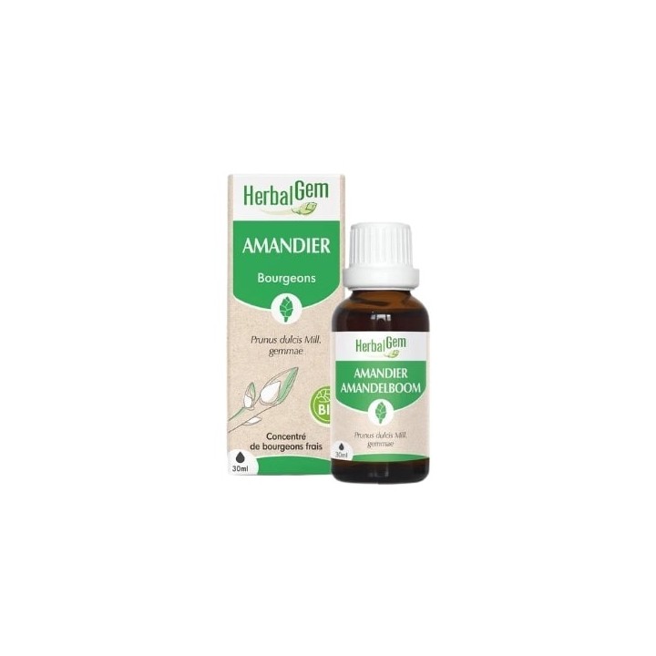 Herbalgem Amandier bio 30ml - En vente chez Illicopharma