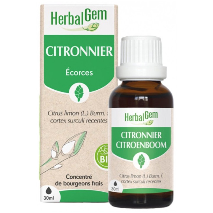 Citronnier Bio 30ml Herbalgem - IllicoPharma