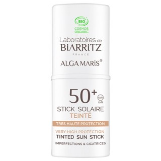 Alga Maris Stick Solaire Teinté SPF50+ Bio 9g – LdBiarritz – IllicoPharma