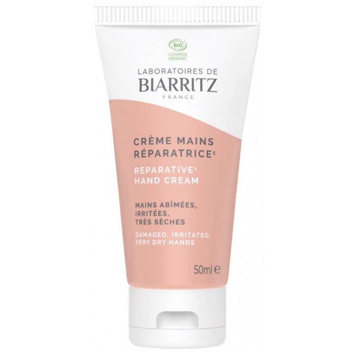 CICA REPA Crème Réparatrice Mains Bio 50ml - LdBiarritz - IllicoPharma