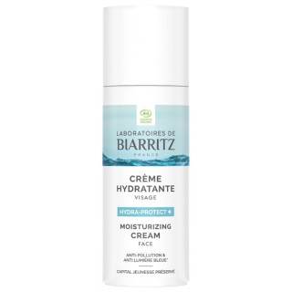 Hydra-protect+ Crème Hydratante Visage Bio 50ml – LdBiarritz – IllicoPharma