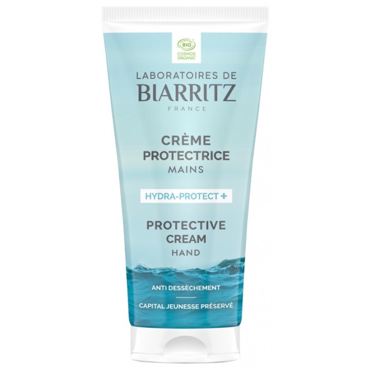 Hydra-protect+ Crème Protectrice Mains Bio 50ml – LdBiarritz – IllicoPharma