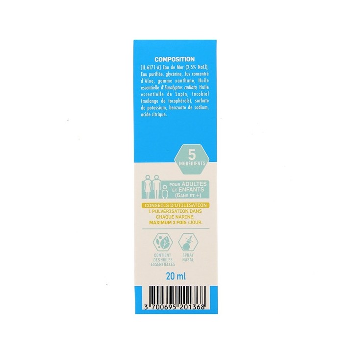 Polanine Allergie Spray Nasal 20ml Santé Verte