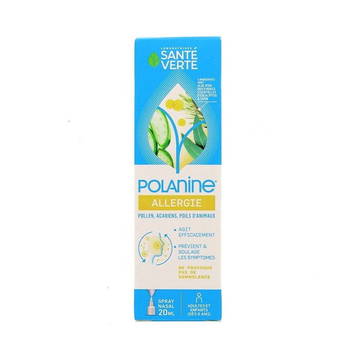Polanine Allergie Spray Nasal 20ml Santé Verte