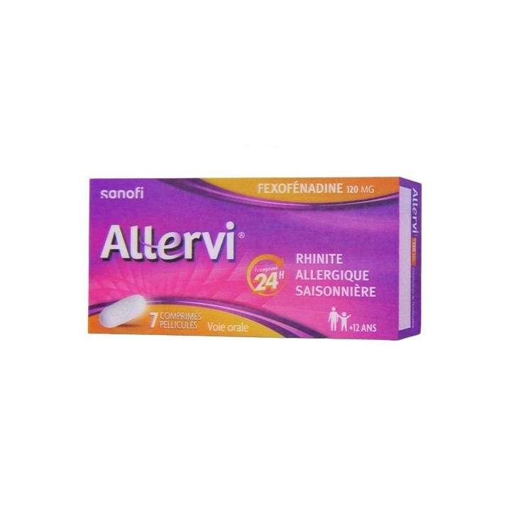 Allervi x7cpr Pelliculés Sanofi - IllicoPharma