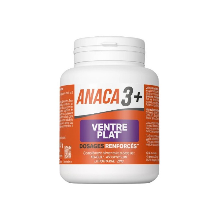 Anaca3+ Ventre Plat x120 gélules - IllicoPharma