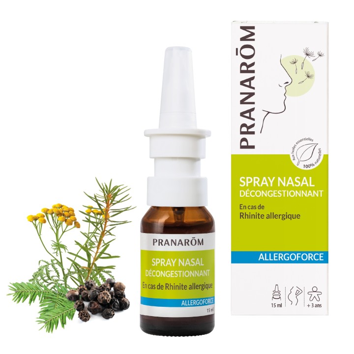 Allergoforce Spray Nasal Décongestionnant 15ml Pranarom - En vente chez Illicopharma