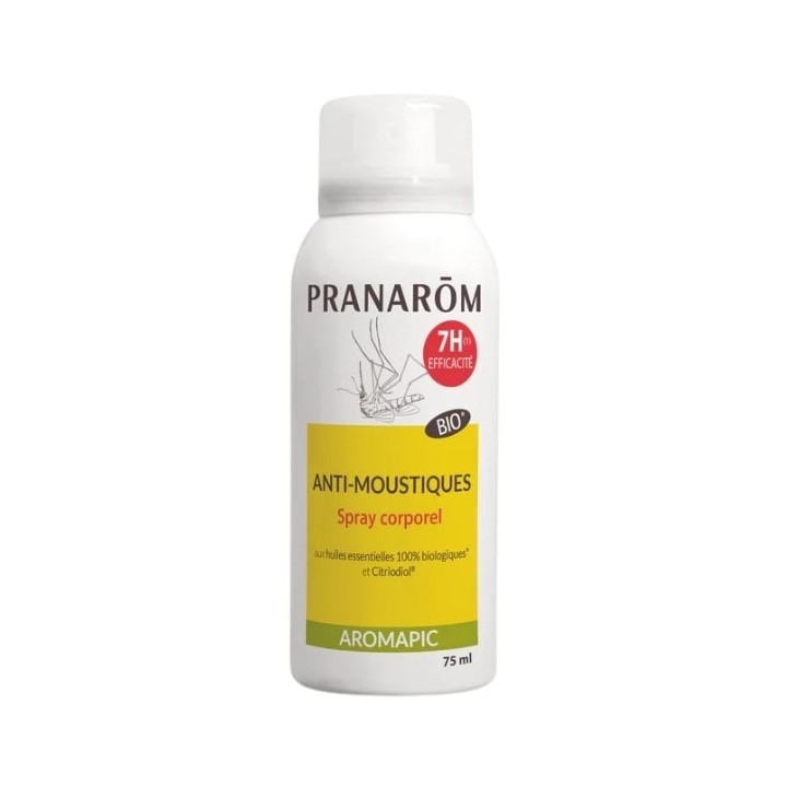 Aromapic Spray Anti-moustique Corporel Bio 75ml - Pranarôm - IllicoPharma