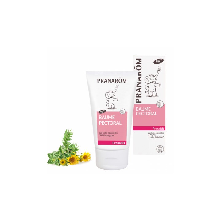 PranaBB Baume Pectoral Bio 40ml - Pranarôm - IllicoPharma