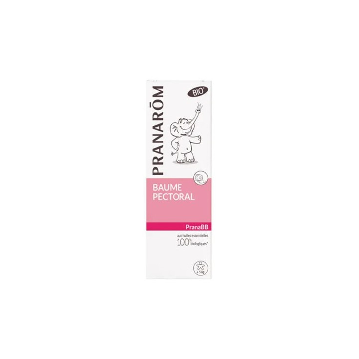 PranaBB Baume Pectoral Bio 40ml - Pranarôm - IllicoPharma