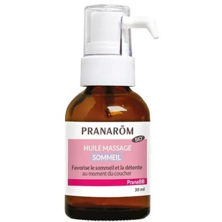 PranaBB Huile de massage Sommeil Bio 30ml - Pranarôm - IllicoPharma