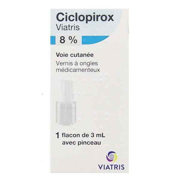 Ciclopirox Mylan, vernis anti fongique IllicoPharma