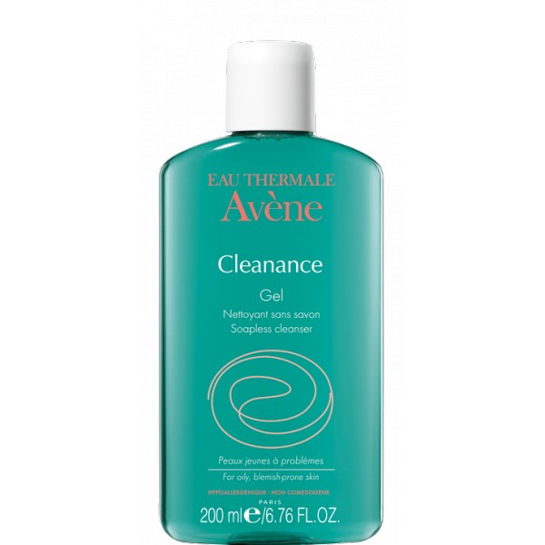 Gel nettoyant Cleanance d'Avène, traitement peaux à imperfections