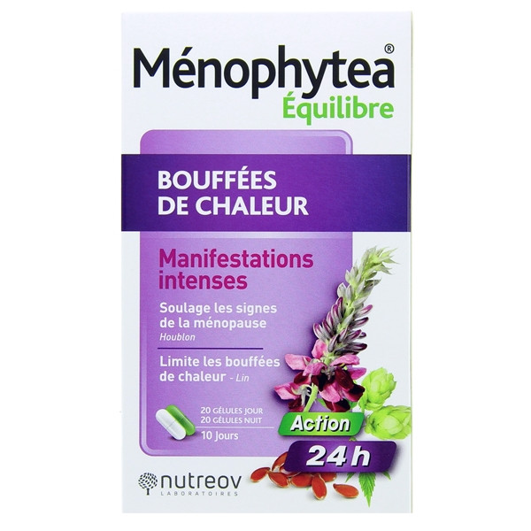 Ménophytea, compléments alimentaires contre les bouffées de chaleurs