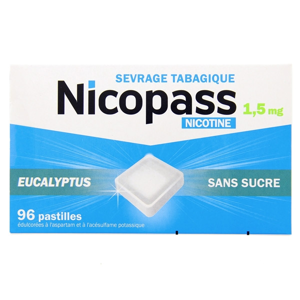 Nicopass pastilles pour vous aider à arrêter de fumer